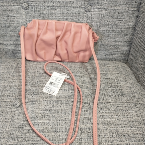 ELLEME WOMEN'S MINI VAGUE CROSS BODY BAG COLOR POWDER PINK NEW WITH TAG - Picture 3 of 16